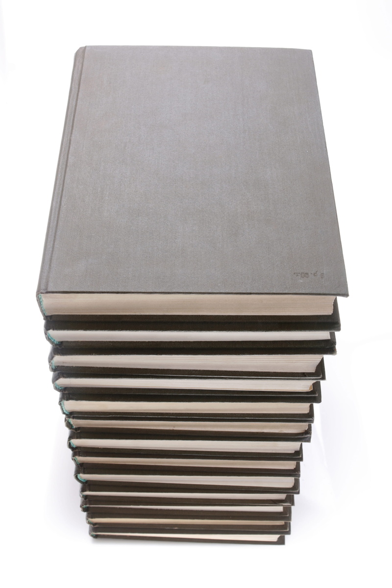 textbook, encyclopedia, cut out, publication, white background, education, still life, book, close-up, copy space, office supply, indoors, studio shot