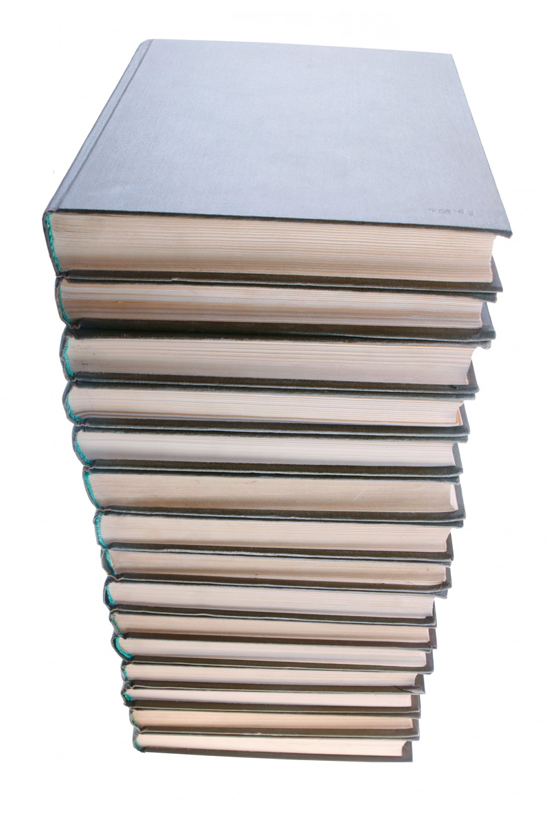 book, close-up, white color, isolated, wisdom, copy space, studio shot, 4K, knowledge, paper, heap, still life, encyclopedia, textbook, learning, information