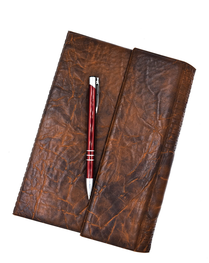 notebook, directly above, white background, antique, old, history, calendar, no people, brown, indoors, literature, publication, fountain pen, blank, copy space