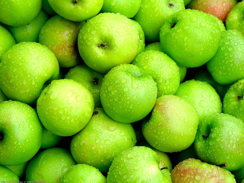 apple - fruit, ripe, retail, food and drink, backgrounds, 1080P, apple, no people, wellbeing, food, green color, abundance, full frame, large group of objects
