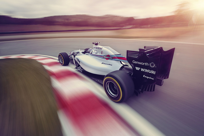FW36, black, blurred motion, Martini, gray, motor racing track, transportation, motor vehicle, Valtteri Bottas, road, wheel, motion, competition, cloud - sky