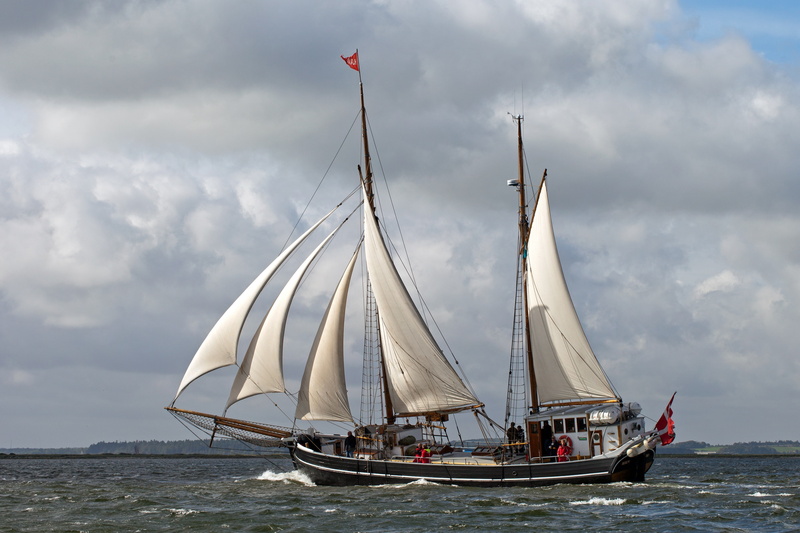 sailboat, 2K, galeas, Hjalm