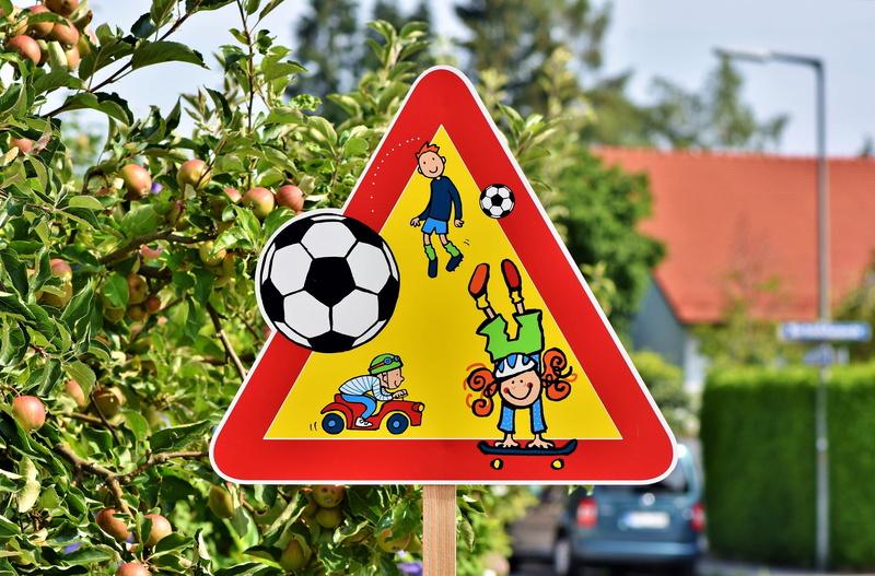 outdoors, attention, road, note, traffic, information sign, street sign, road sign, nature, shield, information, play, warning sign, symbol, human representation