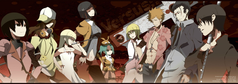 kaiki, gaen, kagenui, cross, deishuu, izuko, sword, ougi, oshino, meme, shinobu, yadokugaeru, headphones, weapon, episode, yozuru, 2K, bakemonogatari