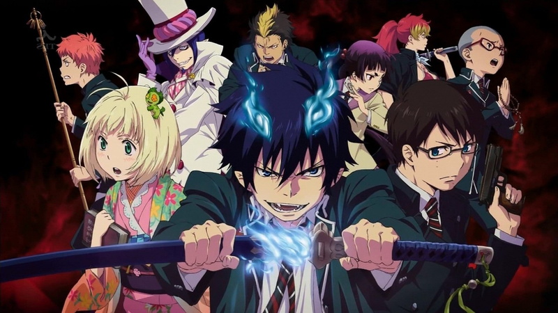 real people, anime blue exorcist demon okumura rin okumura yukio kamiki izumo mephisto pheles miwa konekomaru moriyama shiemi suguro ryuji, multi colored