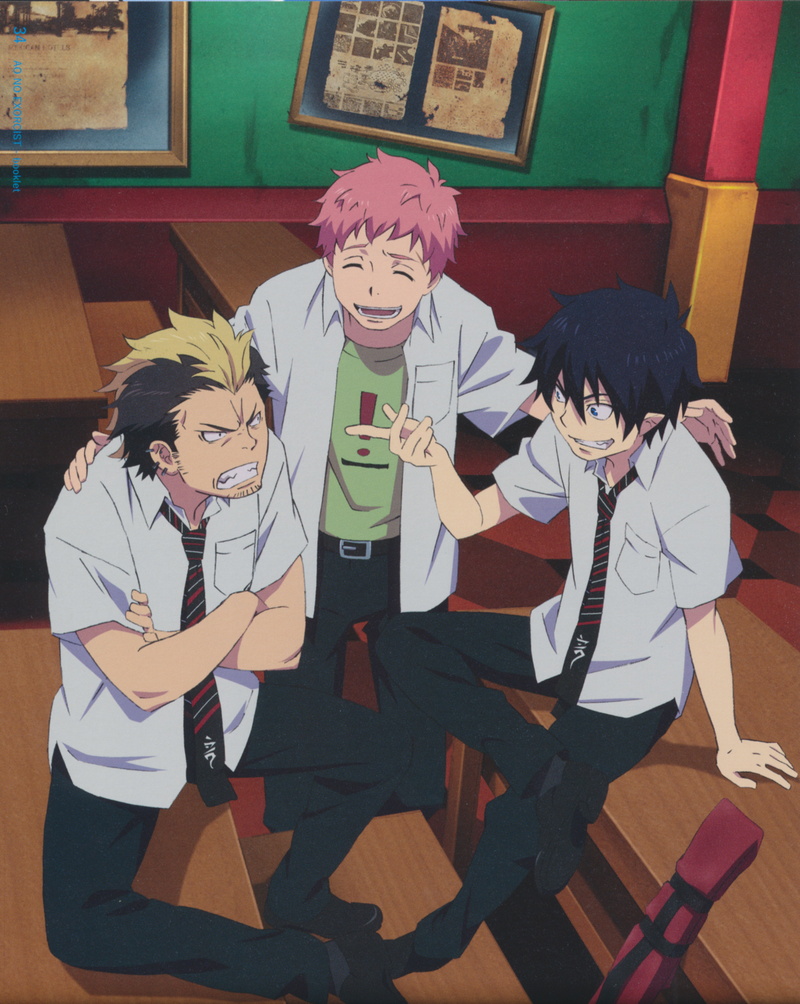 Suguro Ryuji, Blue Exorcist, 4K, Shima Renzou, Rin Okumura