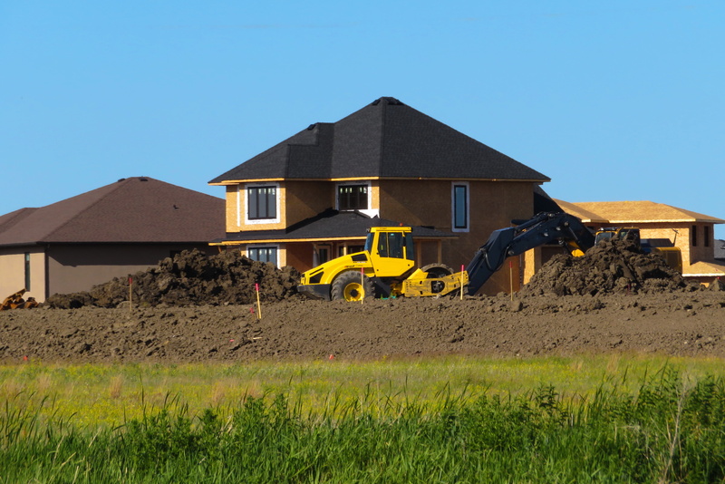 sky, yellow, contractor, structure, blue, construction, builder, mortgage, plant, built structure, residential, agriculture, grass, property, building