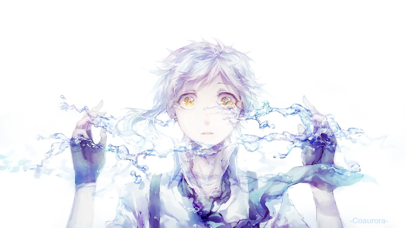 Dazai Osamu, 1080P, Nakajima Atsushi, anime boys, anime, Bungou Stray Dogs, atshushi, water