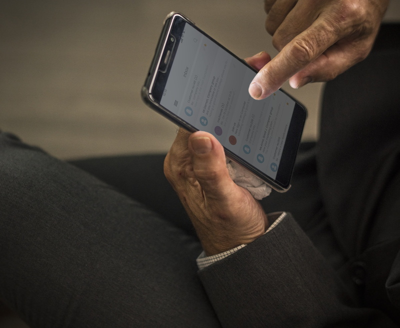 email, mobile, company, employee, leisure activity, technology, mobile phone, human hand, human body part, digital device, wireless technology, communication