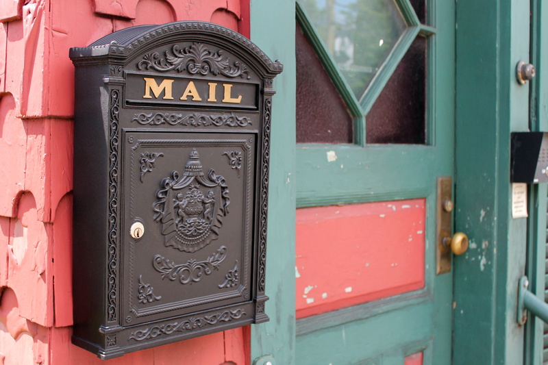 entrance, metal, communication, close-up, no people, red, door, text, wall - building feature, public mailbox, built structure, inbox, historical mailbox