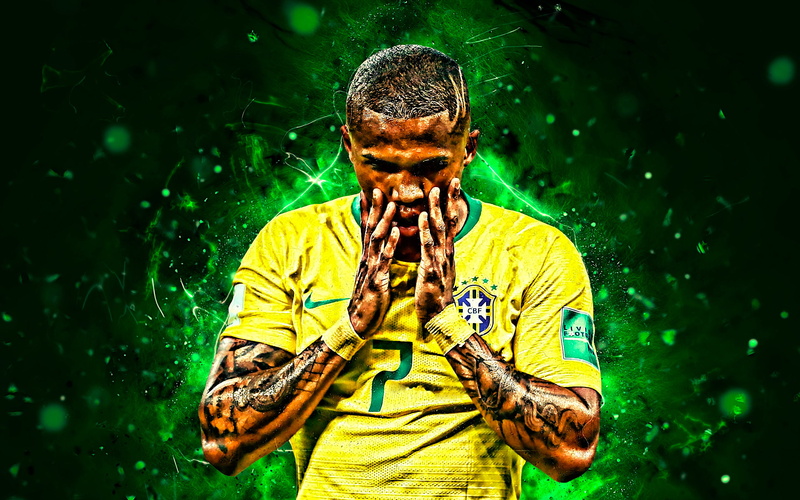 Brazil National Football Team, Soccer, 2K, Douglas Costa