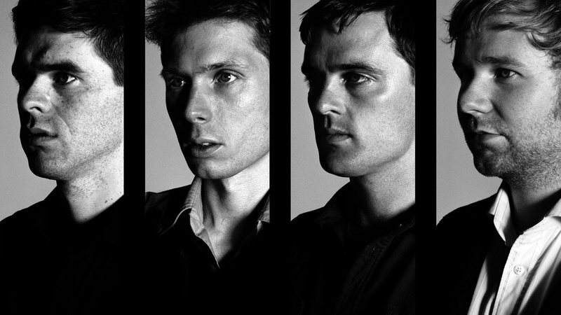 portrait, photo-set, black And White, look, human Face, indoors, multiple image, women, men, franz ferdinand, people, adult, business, human body part