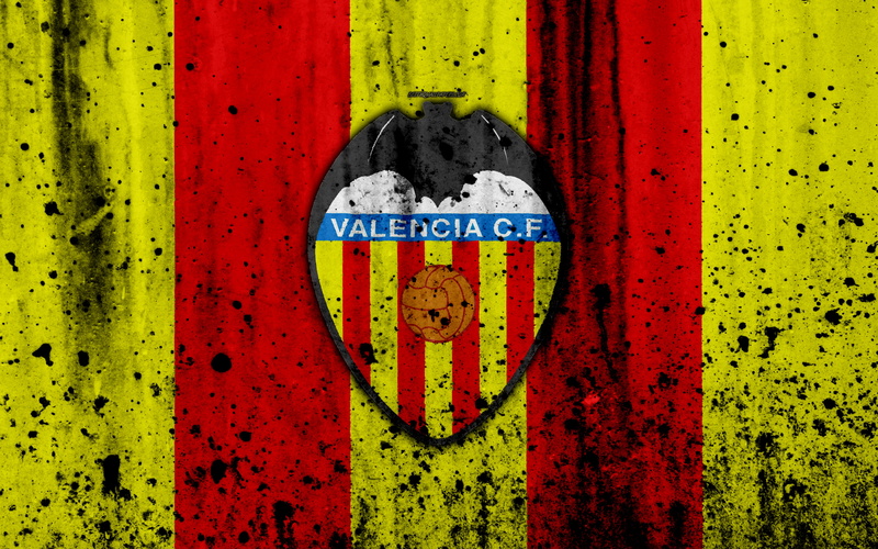 Soccer, Logo, Valencia CF, Emblem, 4K