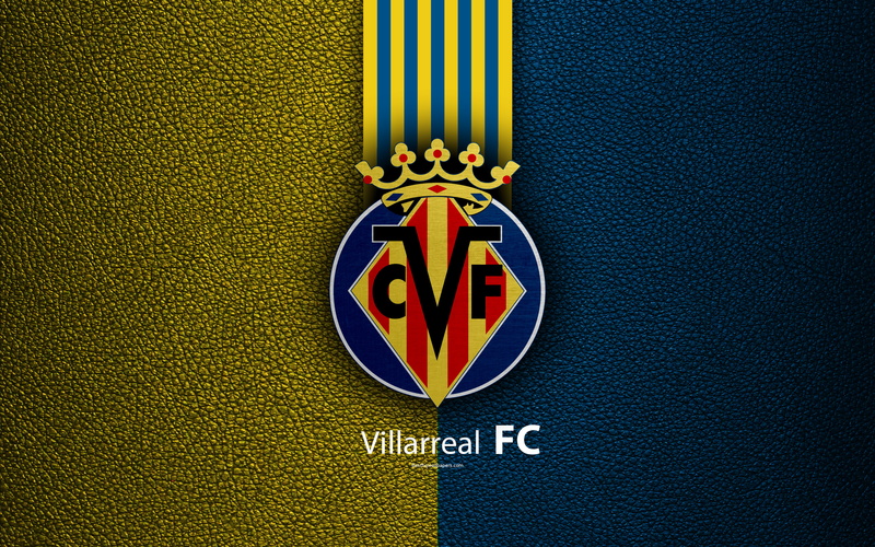 4K, Logo, Soccer, Emblem, Villarreal CF