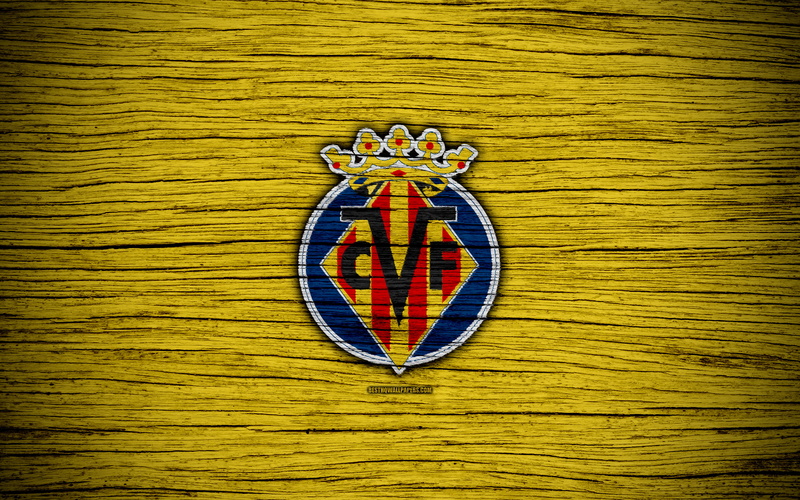 Villarreal CF, Soccer, Logo, 4K, Emblem