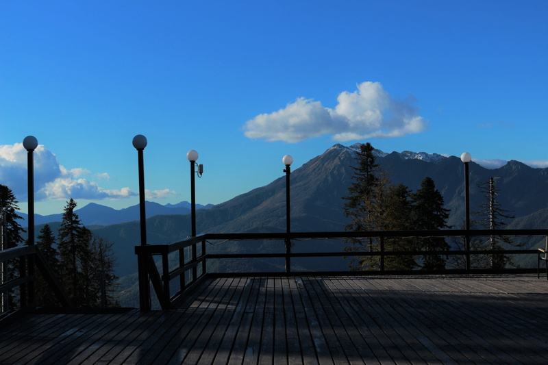 tranquility, industry, outdoors, landscape, 5K, Karusel, street, railing, red polyan, beauty in nature, built structure, esto-sadok, no People, cloud - sky