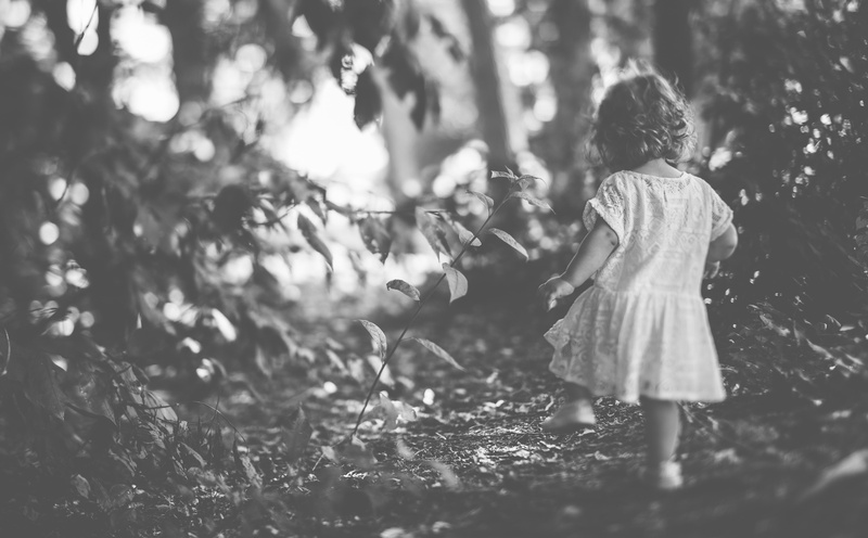 forest, Outdoors, leisure activity, 5dmiii, Lifestyle, steps, hairstyle, lifestyles, child, day, Motion, kids, Black and White, full length, standing, photo