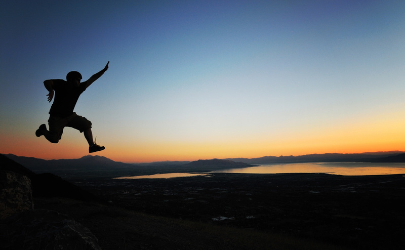 Sports, outdoors, Other Sports, jumping, Jump, real people, nature, lifestyles, freedom, human limb, Taking, mid-air, scenics - nature, men, human arm