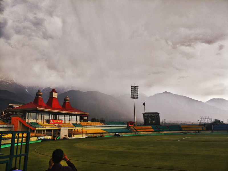 nature, hpca cricket stadium, beauty in nature, ominous, architecture, environment, scenics - nature, building exterior, built structure, landscape, storm