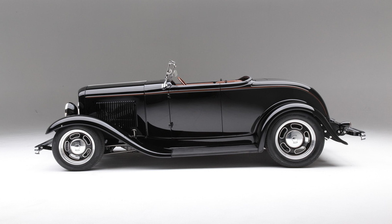 roadster, ford, cars, hot, 1932, 1080P, deuce, black, rod