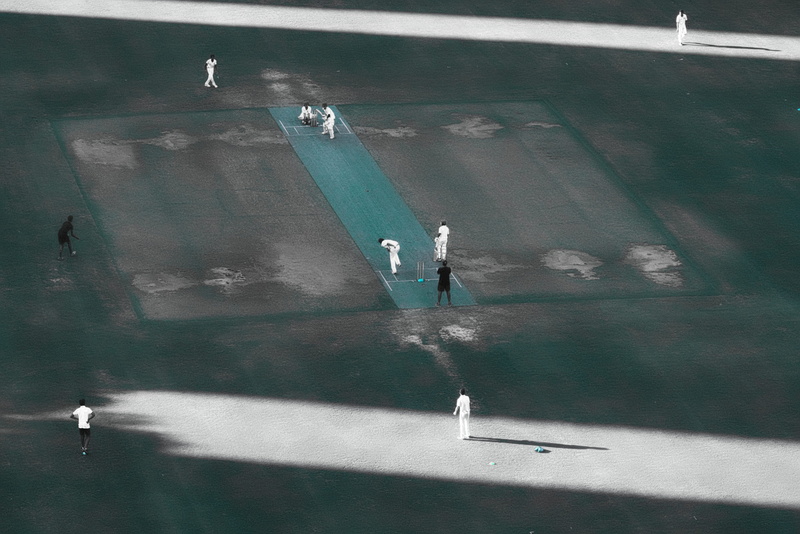 shadow, 5K, sport, field, transportation, full length, people, sunlight, outdoors, cricket, lifestyles, real people, sea, game, winter sport, playing