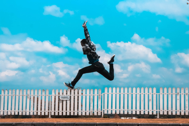 day, summer, boundary, person, white, dom, travel, exercise, adult, man, bizarre, mid-air, action, nature, security, vitality, 5K, fun, people, cloud - sky