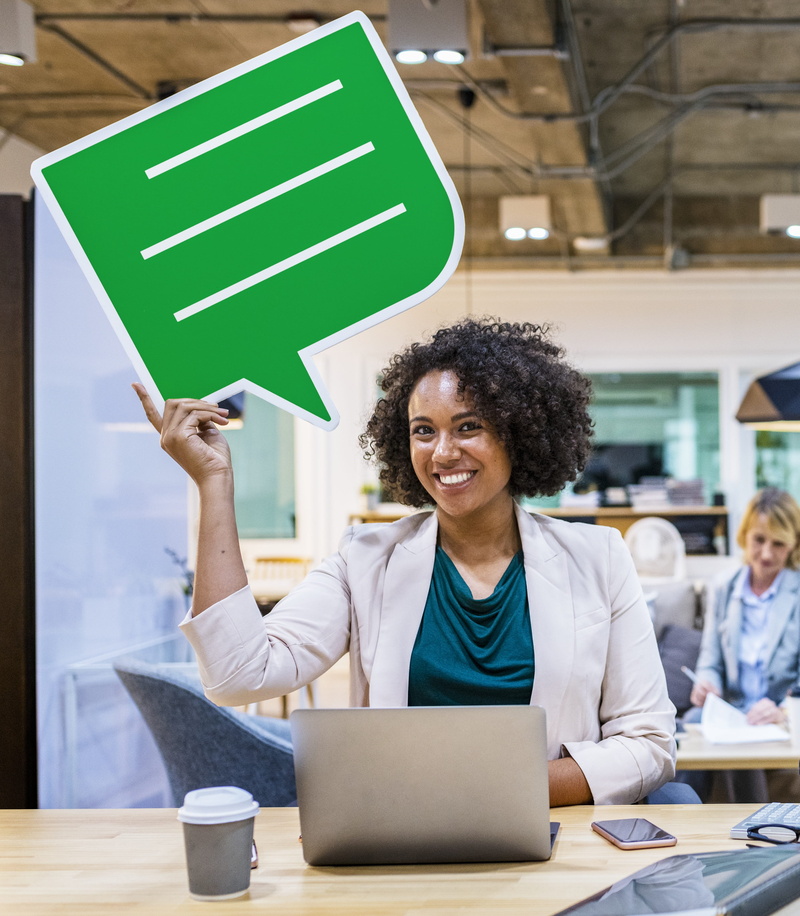using laptop, wireless technology, businesswoman, indoors, coffee cup, hairstyle, office, coffee, american, women, afro, assistant, business, chatting