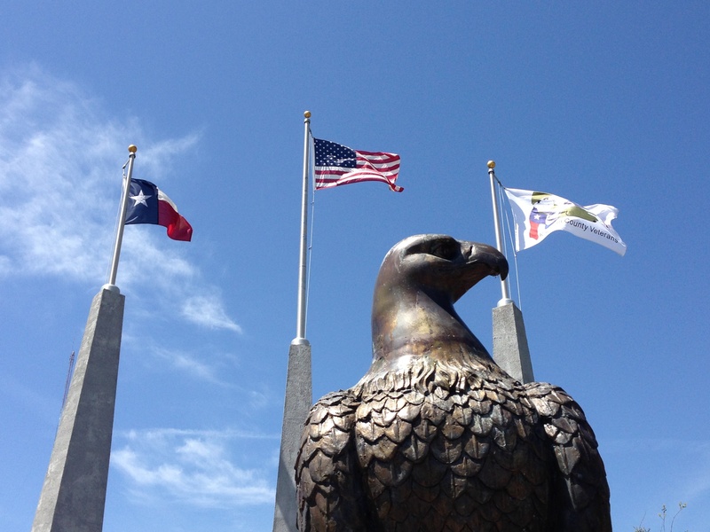 texas, nature, eagle, independence, blue, environment, creative, monument, design, pole, architecture, metal, america, wind, 2K, pride, art, day, creativity