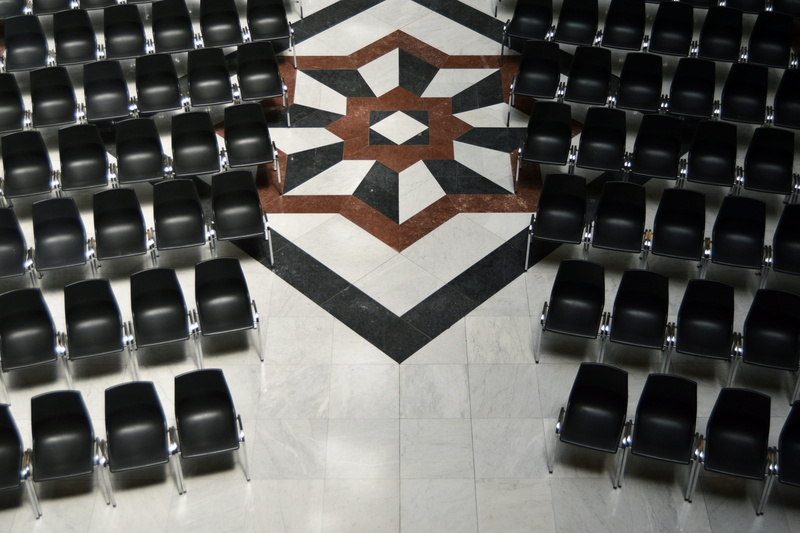 empty, assembly, close-up, architecture, high angle view, row, repetition, directly above, design, flooring, state capitol, pattern, town hall, politics