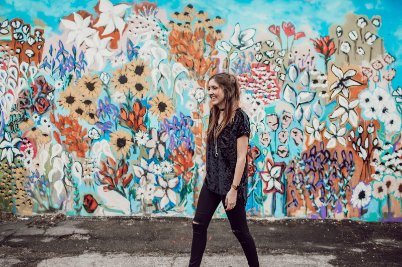 front, lifestyles, creativity, painting, female, young adult, white, standing, leisure activity, woman, hairstyle, fashion, urban, teenager, pink, women