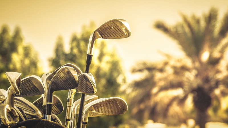 Golf sticks, golf, sticks, 1080P, close-up, sport