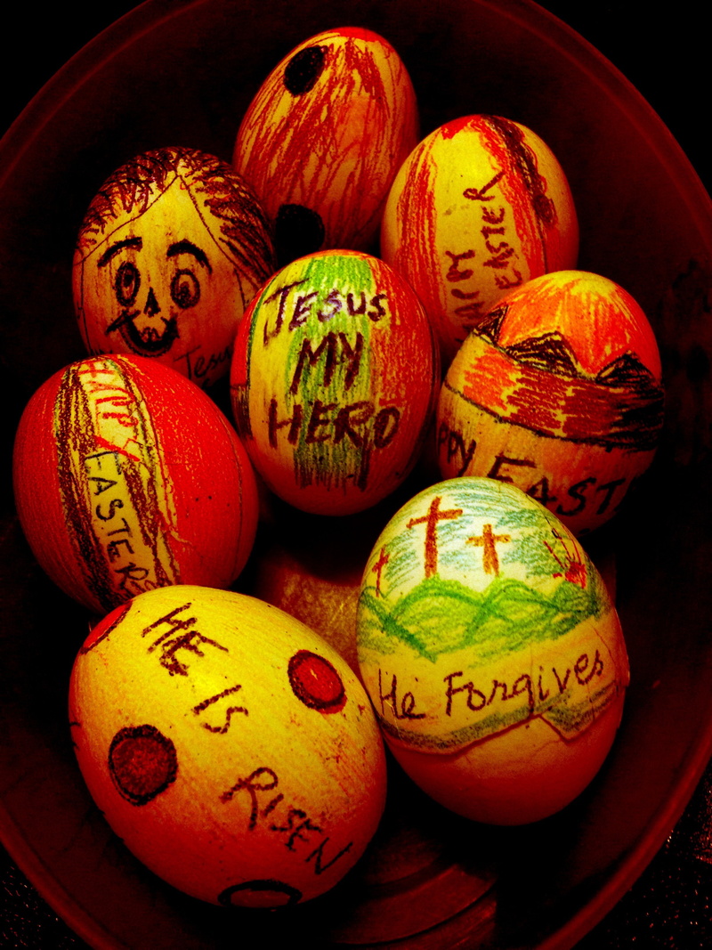 multi colored, holiday, group of objects, still life, indoors, close-up, easter egg, container, egg, medium group of objects, no people, Easter, creativity