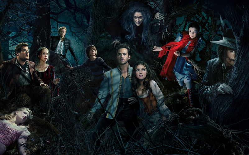 2K, woods, Musical, characters, be afraid of your desires, The farther into the forest, Into the Woods, all the characters, fantasy