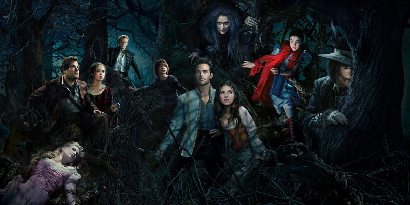 fantasy, the musical, 5K, Afraid of their desires, The farther into the forest, Into the Woods, all the characters