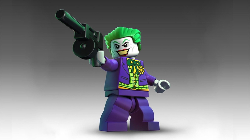 Lego, portrait, studio shot, happiness, fun, indoors, full length, humor, superhero, child, purple, copy space, gray background, toy, gray, childhood, men