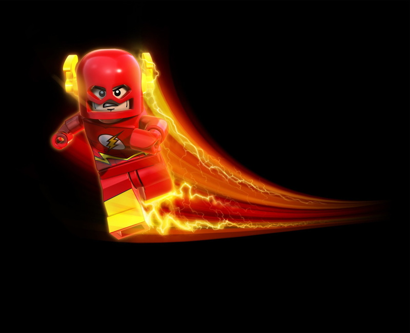 Flash, Lego, 1080P, LEGO Batman 2: DC Super Heroes