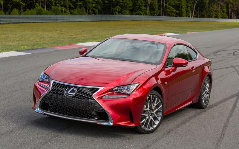 rc, cars, 2K, 2015, red, coupe, lexus