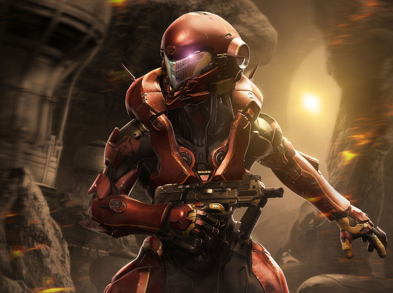 sport, uniform, laser, 5K, work helmet, Guardians, technology, gun, waist up, Shooter, security, front view, Games, Game, 2015, sports equipment, helmet