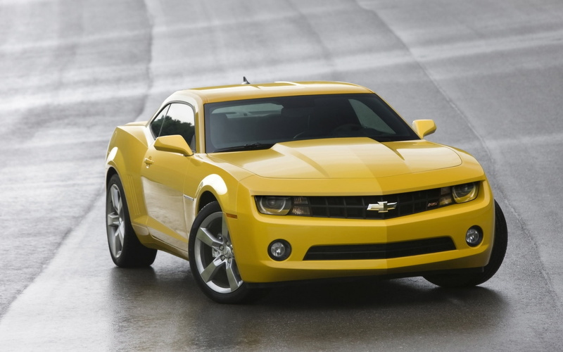 Chevrolet Camaro RS, Muscle Car, yellow, chevrolet, rs, camaro, front, car, scale, muscle, 1080P, Camaro RS, model, angle