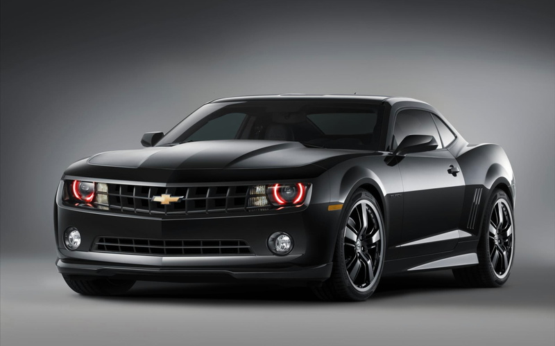 black, concept, car, sports, 1080P, camaro, chevrolet
