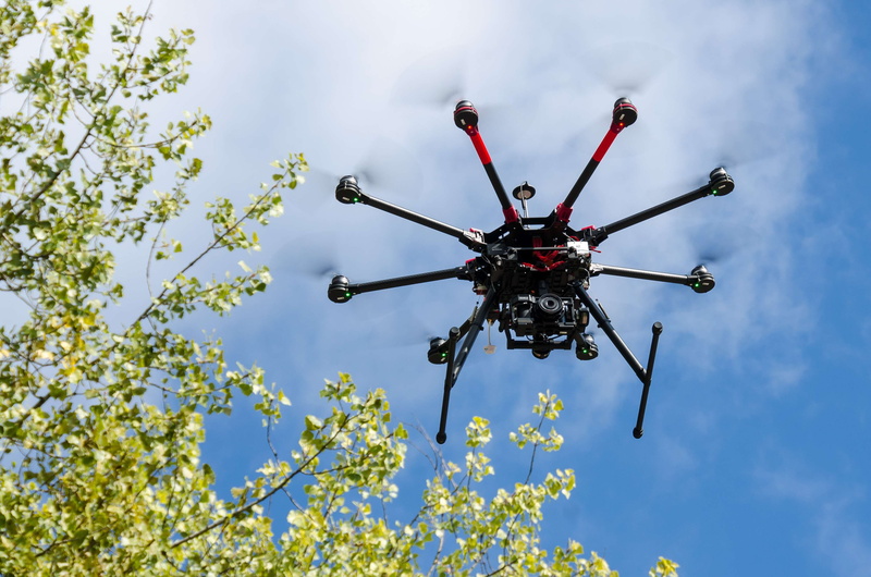 internet of things, no people, aircraft, helicopter, day, dji, plant, engineering, climate change, tree, fly, mid-air, monitoring, aerial photography, camera - photographic equipment