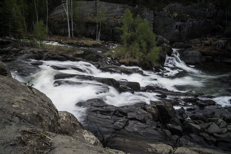 flowing Water, scenics, plant, tranquility, forest, canada, featured, falls, waterfall, time, water, Ingraham Trail, northwest territories, stream, splashing