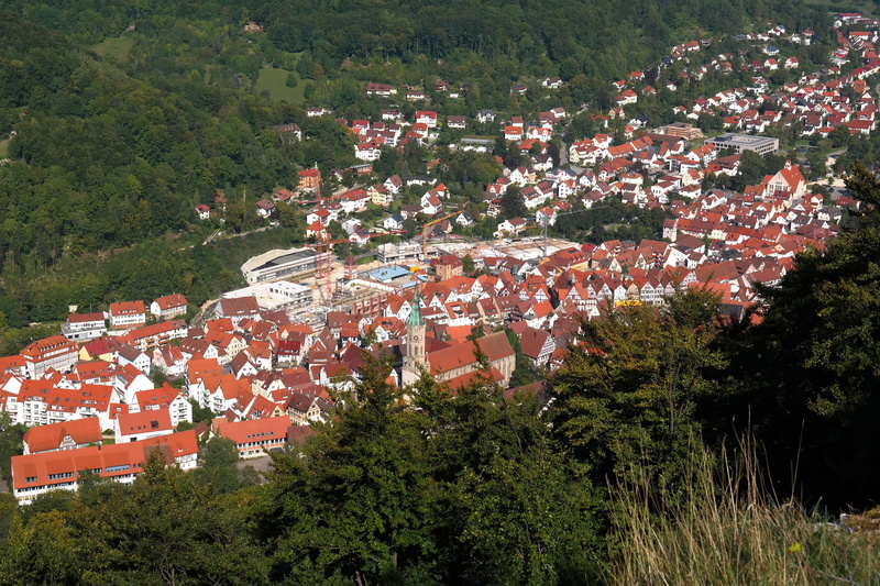 hanner rocks, building, growth, crowded, townscape, outdoors, architecture, europe, urach, Hanner, 5K, residential district, nature, city church, alb