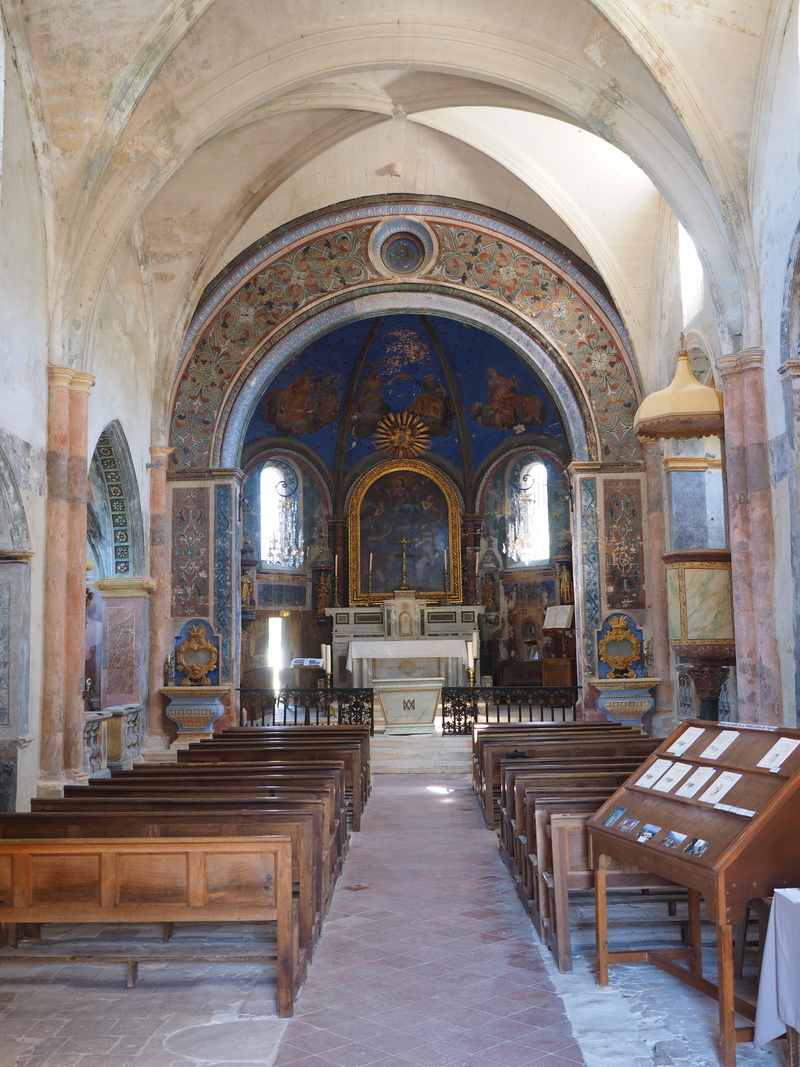 spirituality, notre-dame-de-dolidon, church, absence, day, catholicism, history, pew, arch, altar, 4K, old, building, steeple, christianity, collegiate