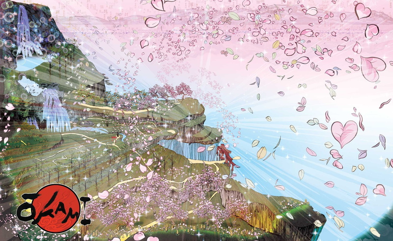 plant, pink color, outdoors, architecture, nature, Other Games, art, day, multiple exposure, city, waterfall, no people, digital composite, tree, Games