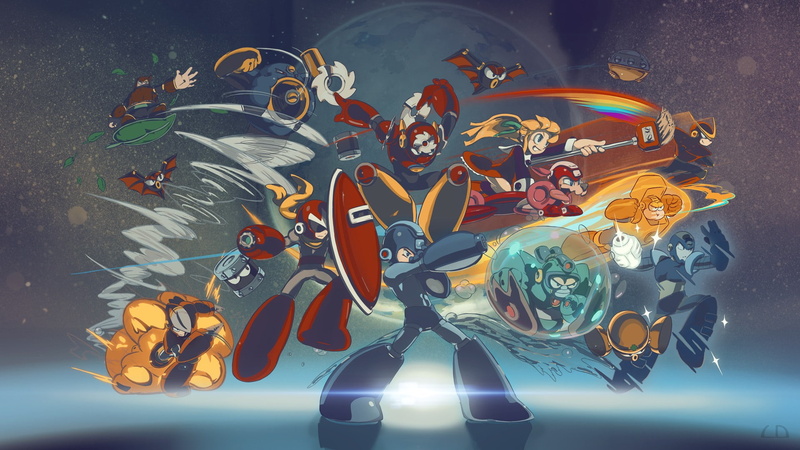 Mega Man, Rockman, 1080P, video games