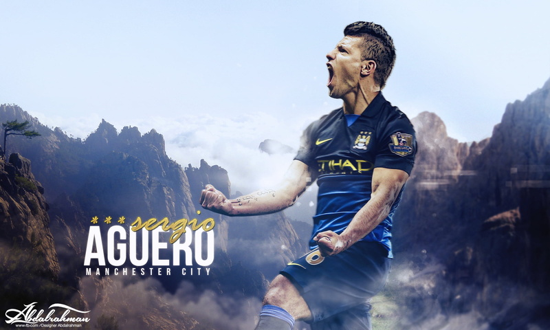 1080P, Sergio Agüero, Manchester City F.C., Soccer