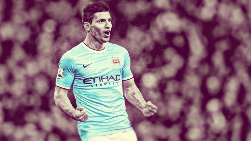 Manchester City F.C., Kun Aguero, 1080P, Soccer