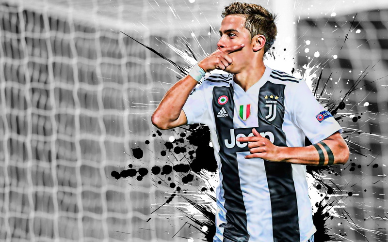 4K, Argentinian, Paulo Dybala, Soccer, Juventus F.C.