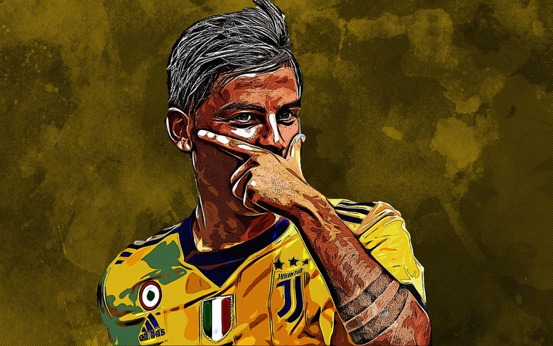 4K, Soccer, Juventus F.C., Paulo Dybala, Argentinian